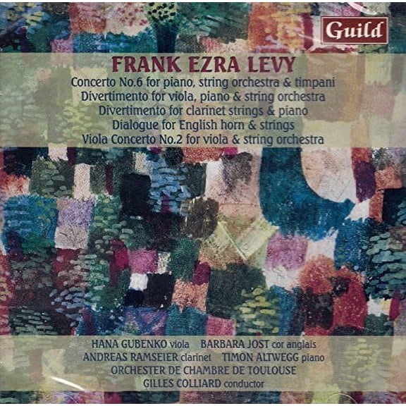 Gubenko / Colliard - Works By Frank Ezra Levy - Music & Performance - CD
