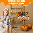 thumbnail image 3 of YUNOVA Thanksgiving Welcome Sign, Fall Gnome Door Hanger Wood Decor with Pumpkins, Vintage Autumn Plaque for Porch, Farmhouse Front Door Decorations Seasonal Wall Hanging, 3 of 7