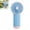 B, variant on Handheld Pocket Fan Cute Clover Turbo Fan Mini Portable Cooling Fan Low Noise Pastel Personal Fan For Travel Commute Beach Student Outdoor 3 Speed USB-C Rechargeable