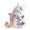J, variant on Purple Snowman Letter Ornament, Flat Acrylic Single Initial Pendant, Xmas Snowman Letter Hanging Decor for Christmas Tree