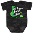 thumbnail image 3 of Inktastic My Poppy Grandpa Loves Me Boys Baby Bodysuit, 3 of 5
