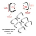 thumbnail image 3 of Greeniant Clip de montaje lateral para buceo, abrazadera de banda de nailon resistente, Clips de fijación pequeños de acero inoxidable, accesorio de Deportes acuáticos 2mm Greeniant OD024385-02, 3 of 6