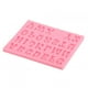 thumbnail image 4 of Molde de silicona alfabeto 26 letras rosa hecho a mano herramienta de molde DIY, 4 of 14
