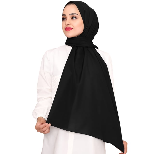 Hijab de gasa elegante y modesto Sonducket blanco