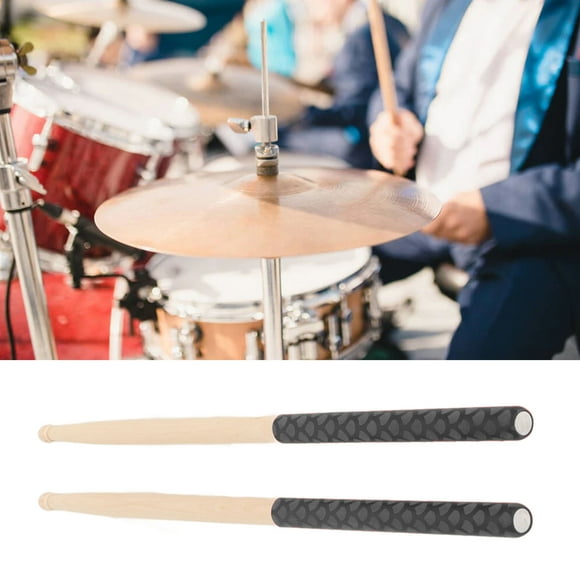 Baguettes en Bois d'Érable avec Poignée en Caoutchouc Antidérapant Durable et Polyvalente pour les Débutants et les Professionnels