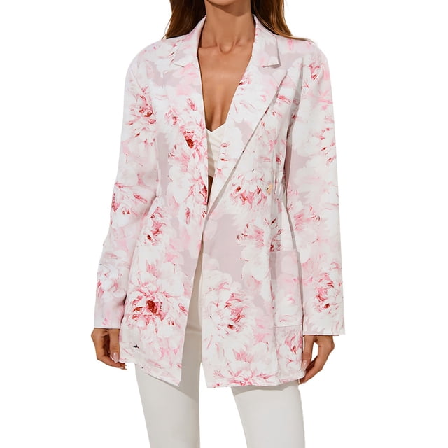 Gibobby Blazer para mujer Abrigos para mujer trajes para mujer chamarra de trabajo de manga larga abrigos 2023(A,G)