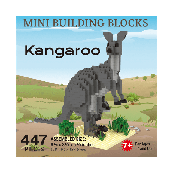 Mini Building Blocks - Kangaroo