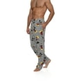 thumbnail image 3 of Disney Mens Classic Mickey Mouse Pajama Tee and Lounge Pant Set, Gray Multi, Size: Medium, 3 of 3
