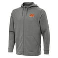 thumbnail image 2 of Men's-Antigua  Heather Black Joey Logano Effortless Full-Zip Hoodie, 2 of 3