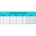 thumbnail image 4 of HKSNG Kigurumi Animal Adults Cat Bear Shark Onesies Pajama Raccoon Costumes Dragon Jumpsuit Christmas Gift, 4 of 4