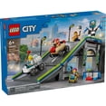 thumbnail image 3 of LEGO City No Limits: Race Car Ramp Track Toy - Building Toy for Kids, Boys and Girls, Ages 6+ - Soap Box Car Ramp for Racing with 2 Cars, 4 Minifigures, and Buildable Ramp - Gift Idea - 60460, 3 of 8