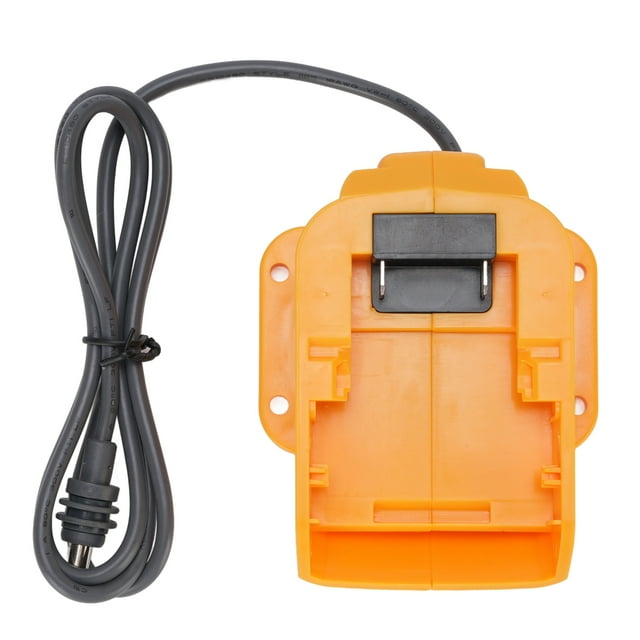 Battery Power Adapter, Battery Adapter Power Cable Plug and Play Portable 3.2ft Wire for DCB203 DCB204 DCB206