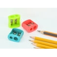 thumbnail image 2 of Maped Vivo Compact 2 Hole Graphite & Colored Pencil Sharpeners - 30 Pack, 2 of 5