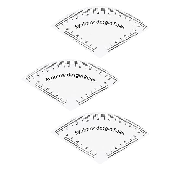 Eyebrow Ruler Adjustable Eyebrow Stencil Brow Tool Finder For Perfectly Balanced Brows For Various Makeup Styles