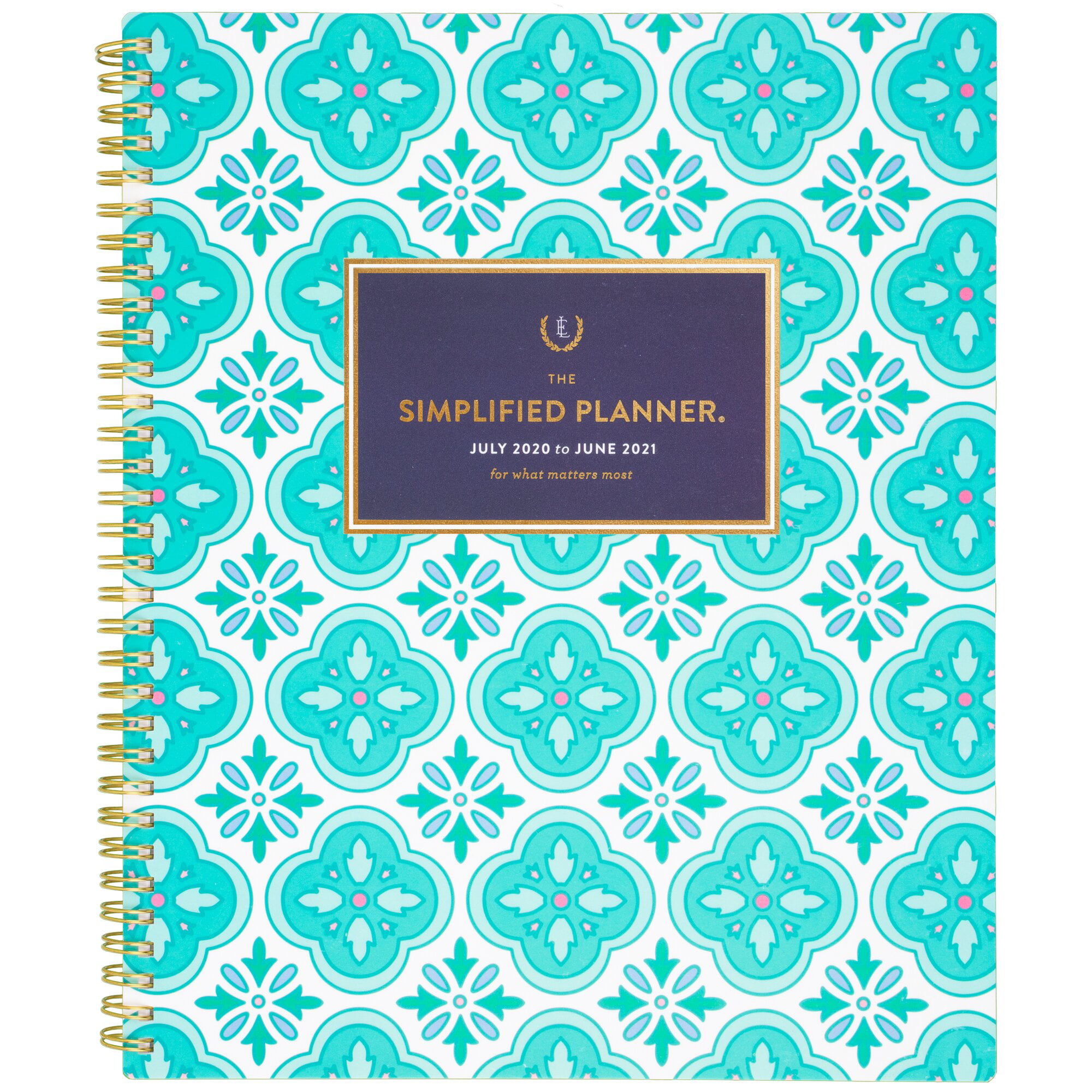 Quatrefoil Pattern 2 Simplified by Emily Ley Weekly/Monthly Planners 7-20/6-21