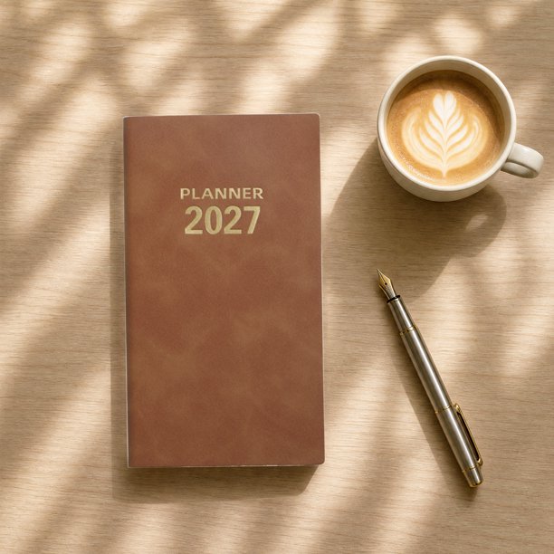 2027 Daily Planner Portable Notebook
