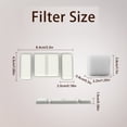 thumbnail image 2 of Transemion Water Fountain filter for element 4-Layer Filtration -Quiet Pet For Cats 2L Stainless With Pump Pet Fountain Water For TY09, 2 of 6
