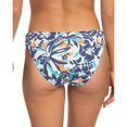 thumbnail image 2 of Roxy Women's Standard Beach Classics Hipster Bikini Bottom, Bijou Blue Tropical Daze 232, 2 of 6
