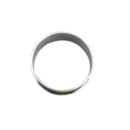 

Linyer Cake Rings Mold Durable Wear-resistant Round Easy to Use Pastry Rings Rust-proof Baking Tools for House Kitchen Shop Restaurant 8cm