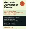 thumbnail image 1 of Pre-Owned Graduate Admissions Essays: Write Your Way into the Graduate School of Your Choice (Paperback) 1580088724 9781580088725, 1 of 1