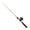 Black, variant on Telescopic Ice Fishing Rod Light Weight Short Sea Rod Travel Small Fishing Rod for Rivers Lake Reservoirs Ice Fishing