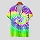 thumbnail image 4 of Camisas de Manga Larga para Hombres Blusa Cómoda de Cuello de Impresión, Camisa Casual de Poliéster para Uso Diario, de Fiesta Y de Primavera de Verano, 4 of 5