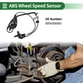 thumbnail image 2 of Sensor de velocidad de rueda ABS Unique Bargains Sensor ABS Sistema de frenos antibloqueo No.8954306060 para Toyota para Avalon 2013-2023 Frontal Izquierdo, 2 of 7