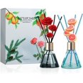 thumbnail image 1 of Rose Grapefruit Reed Diffusers with 16 Fiber Sticks,200ml Scent Diffuser for Bedroom Bathroom Living Room,Last Up 45 Days, 1 of 7