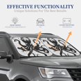 thumbnail image 4 of Bingfone Abstract Ink Octopus Windshield Sun Shade 2-Piece Foldable Car Front Window Sunshade for Most Sedans SUV Truck-Large, 4 of 6