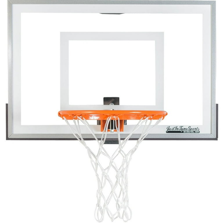 JustInTymeSports Wall Mounted Mini Basketball Hoop - Mini Pro 2.0