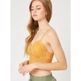 thumbnail image 6 of Made by Olivia Women's Crochet Laced Bralette Crop Cami Top, 6 of 7