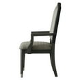 thumbnail image 5 of Acme Furniture ACME House Beatrice Arm Chair, Two Tone Beige Fabric - Charcoal Finish, 5 of 8