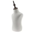thumbnail image 4 of 2x Niños Niño Niño Niño Maniquí de Cuerpo para Pantalla de Ventana Bufanda de Ropa, Pantalla de Tienda de Ventana, 2 , Lino DYNWAVEMX MANIQUIN TORSO PANTALLA, 4 of 8