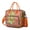 Orange-11, variant on Elegant Floral Paisley Cooler Bag - Large Leakproof Food Storage Tote with Reinforced Handles, Durable for Daily & Outdoor Use