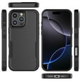 thumbnail image 6 of For iPhone 16 Pro Case, Shockproof Phone Case for Apple iPhone 16 Pro 6.3", Tekcoo Military Grade Protection Heavy Duty Cute Bumper Dual Layer Rugged Sturdy Durable Cover - Black, 6 of 10