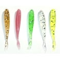 thumbnail image 4 of Appalachian Baits Split Tail Mountin Minnerz Sour Apple 2" Soft-Sinking Fishing Bait Minnows, Unscented, 15 count, 4 of 5