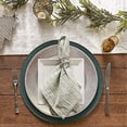 thumbnail image 3 of DII Sprig Dobby Stripe Napkin Set, 6 Piece, 3 of 4