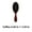 Coffee, variant on ACDANC Hair Brush,Soft Tooth Design Wet Brush,Portable Design Scalp Brush,Violet