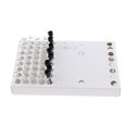 thumbnail image 1 of 104pcs 1ml Frascos de perfume de vidrio Botellas de de aceites esenciales vacías Cuerpo transparente Gorra transparente de cuerpo negro Jinwen Frascos cuentagotas de aceites esenciales, 1 of 8