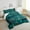 Teal, variant on Erosebridal Funny Dogs Comforter Sets Queen Size, Corgi Pug Dachshund Comforters & Duvets, Pet Lovers Home Decor, Reversible 3-Piece