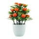 thumbnail image 1 of Plantas artificiales en maceta, flores falsas, plantas bonsái, plantas falsas pequeñas y creativas para Naranja, 1 of 9