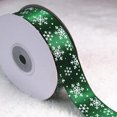 thumbnail image 3 of Christmas Ribbon Fashion Xmas Tree Snowflake Print DIY Fabric Gift Wrap Ribbon Crafts Ribbon, 3 of 6