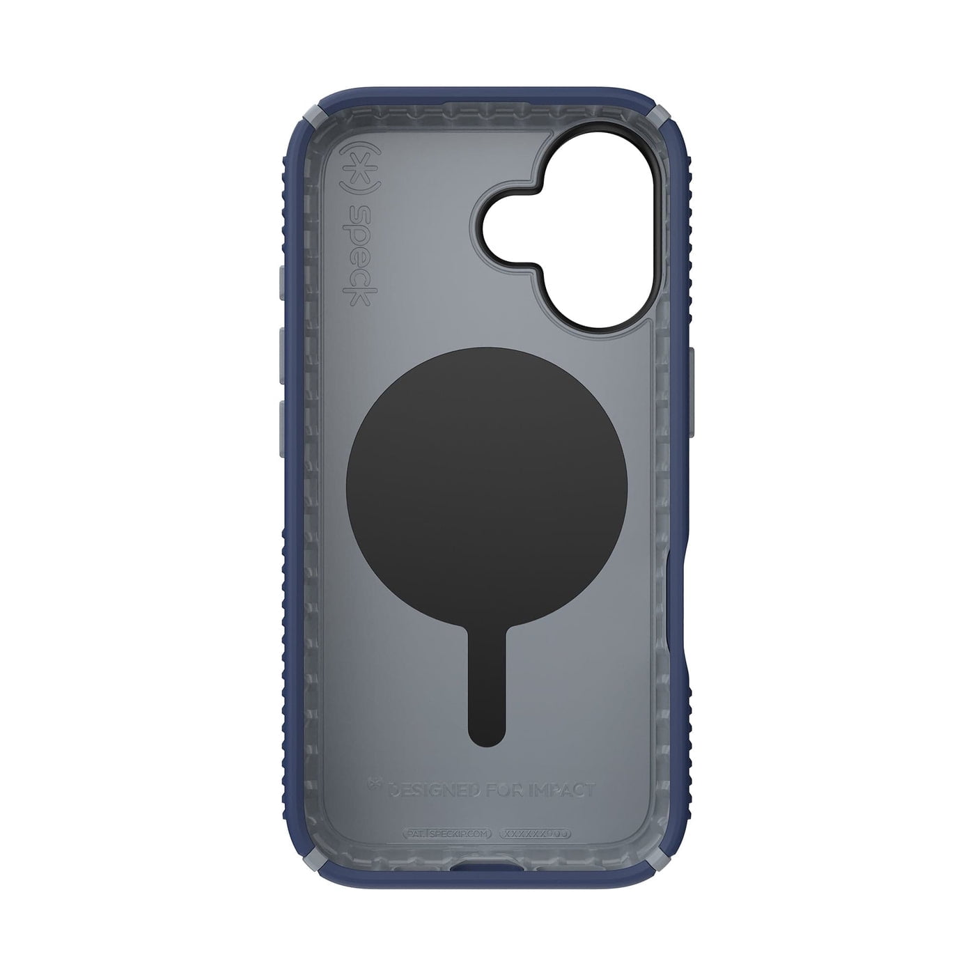 Speck Presidio2 Grip MagSafe for Apple iPhone 16 Case, Coastal Blue/Dust Grey