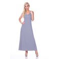 thumbnail image 2 of White Mark Women's Backless Striped Scoop Neck Maxi Dress, 2 of 5