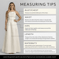 thumbnail image 4 of David’s Bridal, The Edit by DB Studio Women's A-Line Open Back Wedding Dress, Full Length, Satin, 4 of 6
