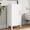 White, variant on Garvee Space-Saving Modern Bathroom Vanity with basin - 16" Freestanding Wooden Cabinet, Soft-Close Door, Metal Handle, Compact Storage for Small Bathrooms - White
