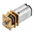 thumbnail image 2 of Mini Motor De Engranajes, 3-6V Mini Motor De Metal De CC De Baja Velocidad Con Engranajes De Cobre Para Modelos De Robots De Bricolaje 3-6V, 2 of 8