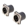 thumbnail image 3 of Conector hembra de 4 pines para altavoz profesional Conector para de sonido de 4 Clavijas de 4 piezas Magideal Conector hembra de 4 pines para altavoz profesional, 3 of 6