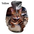 thumbnail image 4 of Sudadera con capucha con estampado de gato bonito para hombres y mujeres, sudaderas casuales divertidas con gatos, sudaderas, tops de ropa de calle, sudaderas de mujer, 4 of 4