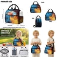 thumbnail image 5 of Kuiaobaty Fire Print Kids Backpack Set with Pencil Case for Kids Boys Multi Pockets Backpack and Lunch Bag with Adjustable Strap 17 Inch Bookbag with Pencil Pouch for School Travel Picnic, 5 of 7